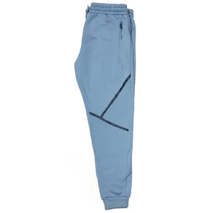Unisex Light Blue Hooded Tracksuit 2-Piece Zipper <b>Jogger</b> Set Breathable Solid Sporty Autumn Wear Full Length Regular Fit - Product Image 2