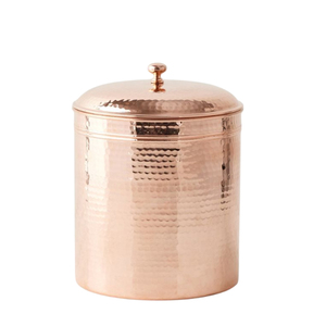 Modern Cylinder Metal <b>Cookie</b> <b>Jar</b> With Airtight Lid Minimalist Kitchen Storage Container For Freshness Preservation - Product Image 5