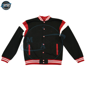 Low Moq High Quality Wool And Leather Outdoor <b>Jacket</b> <b>Men</b> Oem Service Breathable Best Custom <b>Baseball</b> Versity <b>Jacket</b> <b>For</b> <b>Men</b> - Product Image 6