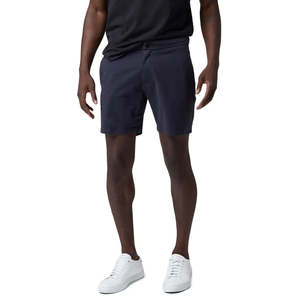Shorts de sport gris clair pour hommes avec logo personnalisé, séchage rapide, extensibles, pour l'entraînement athlétique et la course à pied, OEM - Product Image 1