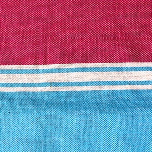 Toalla turca promocional con diseño de rayas teñidas con hilo, toalla kikoy para uso en la playa, buena toalla de playa absorbente. - Product Image 4