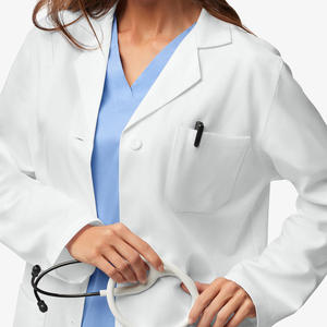 Blouses médicales d'hôpital en gros pour médecins, uniformes de laboratoire, blouses blanches pour hommes et femmes, service OEM, qualité supérieure - Product Image 5