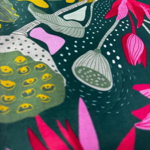 Tela de Georgette Satinada de Alta Calidad, Orgánica, Transpirable, con Estampado Digital, para Vestidos de Mujer, Trajes de Boda y Ropa Étnica - Product Image 1