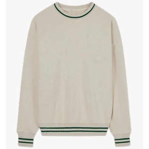 Stylish Crew Neck Long Sleeves Oversized Fashion Spring Sororities & College Crewneck Sweatshirt - Product Image 1