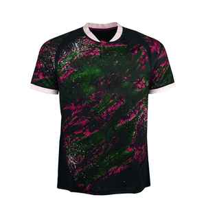 Camiseta de Rugby Unisex Transpirable, Ecológica, de Secado Rápido, 100% Poliéster, Colores Personalizados, Logotipo Personalizado, Diseño de Equipo - Product Image 4