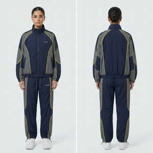 Kids Custom Logo Windbreaker Tracksuit - Windbreaker <b>Jacket</b> & Pants Set for Jogging, Factory Direct - Product Image 1