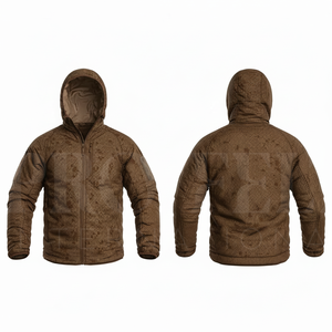 100% High Quality Lightweight Hooded Puffer Jacket Water Resistant Outdoor Winter Jacket Thermal Warm <b>Coat</b> for Men Women's - Product Image 3