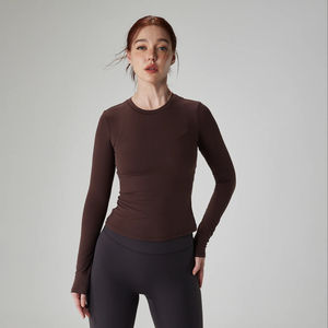 Camiseta Deportiva Personalizada para Ejercicio al Aire Libre, Ajustada, con Cierre de 1/4, Manga Larga, para Hombre, Compresión, Entrenamiento, Gimnasio - Product Image 1