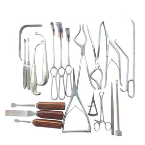 JAMSO INDUSTRIES Ensemble d'instruments pour traumatismes maxillo-faciaux 21 pièces, kit de chirurgie reconstructive orale JI-3149, manuel, CE Classe I, 1 an - Product Image 1
