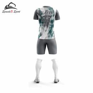 Uniformes de football personnalisés 100% polyester, logo personnalisé, fabricant OEM ODM - Product Image 4