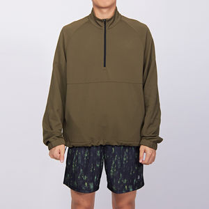 Chaqueta Cortavientos Unisex Deportiva para Golf con Recubrimiento de Camuflaje de Secado Rápido con Media Cremallera y Largo Completo - Product Image 2