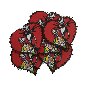 Patch brodé en fer SPACE avec fixation auto-agrippante pour sac à dos, motif campagnard 2025 - Product Image 3