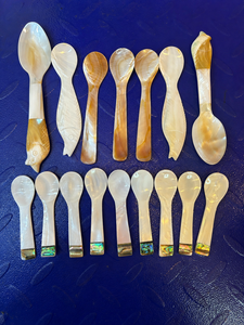Cuillère en nacre naturelle de qualité export, faite à la main, vaisselle en coquillage pour la maison, l'hôtel, le restaurant, vente en gros Vietnam - Product Image 1