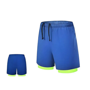 Shorts d'été pour hommes en lin et coton, couleur unie, style jogging, taille élastique, en polyester – Grande Vente - Product Image 6