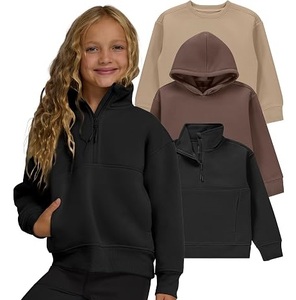 Sweat à capuche personnalisé en polaire pour enfants, style hoodie pour garçons et filles, coupe classique, pour enfants et tout-petits - Product Image 6