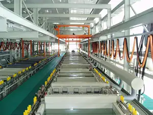 Ruisite Metal Galvanoplastia Machinery Fabricante Zinc Plating Line Plant Rack ou Barrel tipo para Zinc Plating