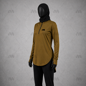 Conjunto Deportivo Musulmán para Mujer, Secado Rápido, Transpirable, Compatible con Hiyab, Ropa Deportiva, Abaya, Ropa Islámica Modesta - Product Image 3