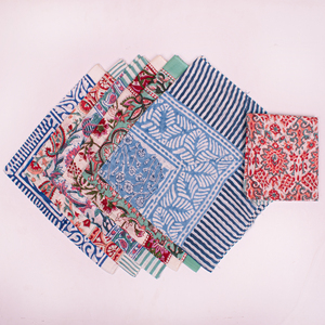 Pañuelo Cuadrado de Algodón con Diseño Bohemio Hecho a Mano, Pañuelo para la Cabeza Estilo Boho Chic, Accesorio Unisex para Primavera/Verano - Product Image 2