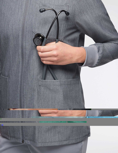 Blouses médicales élégantes pour femmes OEM – Qualité supérieure, respirantes, en coton/polyester/spandex, détection d'aiguilles, uniformes d'hôpital - Product Image 5