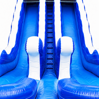 Toboggan aquatique gonflable en gros pour enfants toboggan aquatique extérieur pour fête toboggan aquatique commercial pour piscine