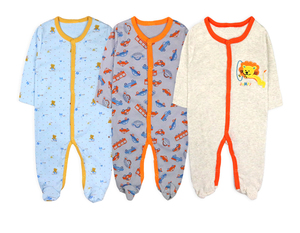<span class=keywords><strong>Set</strong></span> di Abbigliamento per Neonati in Cotone all'Ingrosso, <span class=keywords><strong>Tutine</strong></span> e Pigiami per Bambini e Bambine con Design Casuale - Product Image 1