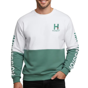 Sweat-shirts pour hommes en coton 100% - Col rond - Sweat-shirts pour hommes tendance à prix bas - Product Image 1