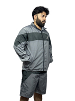 Conjunto Deportivo Cortavientos de Verano Personalizado, Informal, de Poliéster/Algodón, Tejido Sin Costuras, Ligero, Impermeable y de Secado Rápido para Hombre y Mujer