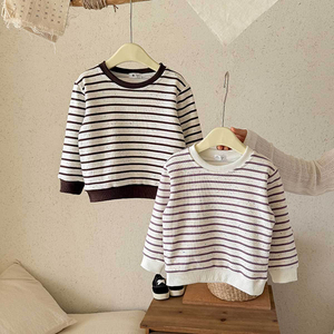 เสื้อฮู้ดแขนพองสำหรับเด็กผู้ชาย ปักลายตัวอักษร ปิดด้วยกระดุม ผ้าฝ้าย 100% ใส่ได้ทุกฤดู - Product Image 3