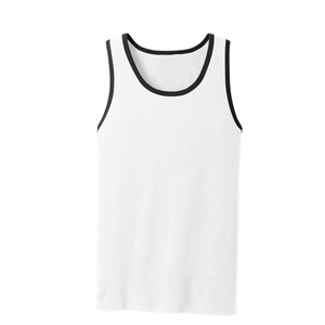 <b>Men's</b> <b>White</b> Cotton Tank Top O-Neck Knitted Solid Color Casual Sleeveless <b>Vest</b> Breathable Premium Quality 2026 - Product Image 1