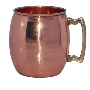 Sophisticated Copper Moscow Mule <b>Mugs</b> Designed For Serving Cold Cocktails In Kitchen Bar And Family Dining Gatherings - Product Image 5