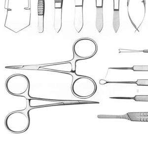 Juego de Instrumentos Quirúrgicos para Laparotomía, Acero Inoxidable, Instrumentos Veterinarios para Ojos, Juego de Suturas para Cirugía General, 9 Piezas, de Dentavex - Product Image 6