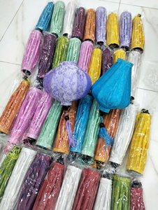 Pink Color Silk <b>Lantern</b> <b>Bamboo</b> Silk <b>Lantern</b> Craft Vietnam Handmade Fabric <b>Lantern</b> Hanging Festival Decoration Event - Product Image 3