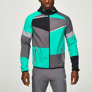 Chaqueta Deportiva Impermeable y Cortavientos para Hombre, Personalizable, Ligera y Transpirable, con Capucha, 100% Poliéster, para Invierno, Venta al Por Mayor - Product Image 6