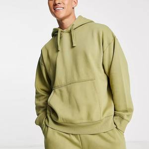 Ensemble de survêtement pour homme personnalisé, décontracté, en molleton, brodé, à manches courtes, avec short, de haute qualité, 100% coton - Product Image 5