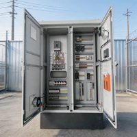 Gabinete de Control Eléctrico PLC para Control de Paso de Ángulo de Turbinas Eólicas con Diagnóstico Remoto para Integración SCADA en Parques Eólicos