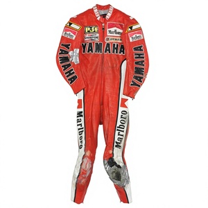 Combinaison de course Giacomo <span class=keywords><strong>Agostini</strong></span> MotoCP MV Agusta 1 pièce en cuir de vachette/crocodile pour moto, combinaison de piste/conduite pour motard niveau 2 - Product Image 1