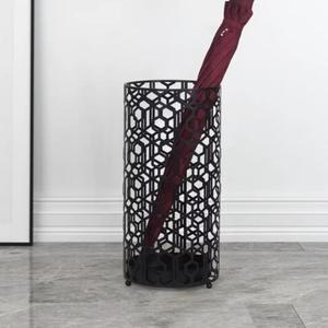 High End Metal Umbrella Stand With Elegant Finish For Luxury Hotel Lobby And Office Entrance - Product Image 6