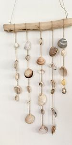 Decorative Seashell <b>Wind</b> <b>Chime</b> Handmade Natural Shell Hanging Ornament for Home Garden Wedding Beach Decor Wholesale - Product Image 3