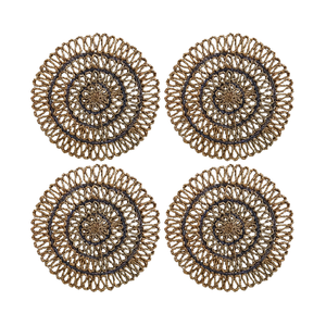 Manteles Individuales Redondos de Seagrass Tejido King Craft Viet, Decoración de Mesa, Manteles Individuales de Alta Calidad, Posavasos de Seagrass - Product Image 3
