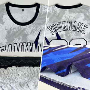 Conjunto de Uniforme de Baloncesto Personalizado con Nombre y Número del Jugador, Camiseta y Pantalones Cortos, Fabricante de Ropa Deportiva - Product Image 6