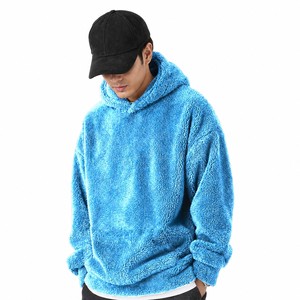 Sweat à capuche en polaire polyester personnalisé 450 GSM, sweat à capuche oversize en polaire, sweat à capuche d'hiver pour les marques de streetwear - Product Image 6
