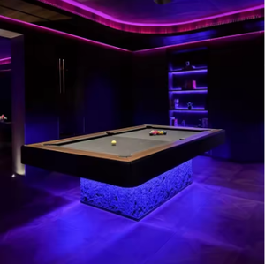 Table de billard Argmac de qualité supérieure avec tapis haute vitesse, table de billard personnalisable pour les espaces de divertissement intérieurs - Product Image 1