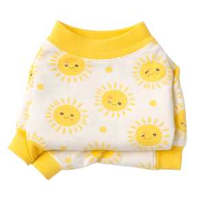 Pijama para perros con estampado Sunshine, ropa de dormir suave y elástica para mascotas, ropa de dormir cómoda y transpirable para todas las estaciones, para perros pequeños y medianos en interiores - Product Image 6