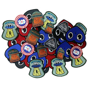 Patch brodé personnalisé à coudre avec logo, idéal pour vêtements, vestes, sacs, chapeaux, chaussures – Vente en gros, usine OEM - Product Image 1