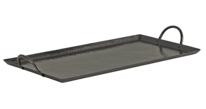 Plateau de service élégant en aluminium martelé au design raffiné, couleur vintage, pour la maison, l'hôtel et la cuisine - Product Image 6