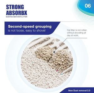 เบนโทไนท์กลิ่นเลมอนจาก Peien 10L ทรายแมว/6.5กก. ถุง - Product Image 6