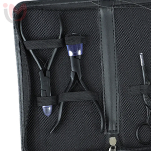 5 Pc Stainless Steel Micro <b>Bead</b> Hair <b>Extensions</b> Kit with Pliers Professional Tool for Hairstylists - Product Image 3