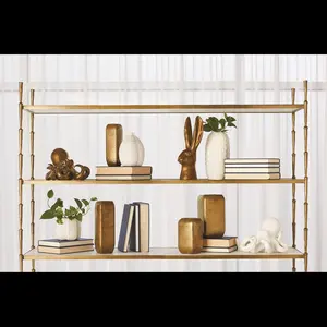 Figura Decorativa de Animal en Metal, Abstracta, Artística, Hecha a Mano, Moderna, de Alta Gama, para Interiores, Escultura Moderna Pulida - Product Image 3