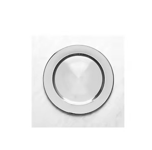 Assiette de présentation en fer finition vintage, vaisselle décorative pour la décoration de banquets et de réceptions - Product Image 6