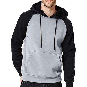 Sudadera con Capucha para Hombre, de Alta Calidad, con Logotipo Personalizado, Estilo Pullover, Color Sólido, Básica, Talla Grande - Product Image 1